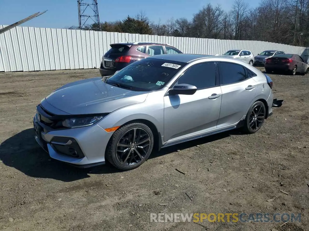 1 fotografías del automóvil dañado SHHFK7H47MU414578 HONDA CIVIC 2021