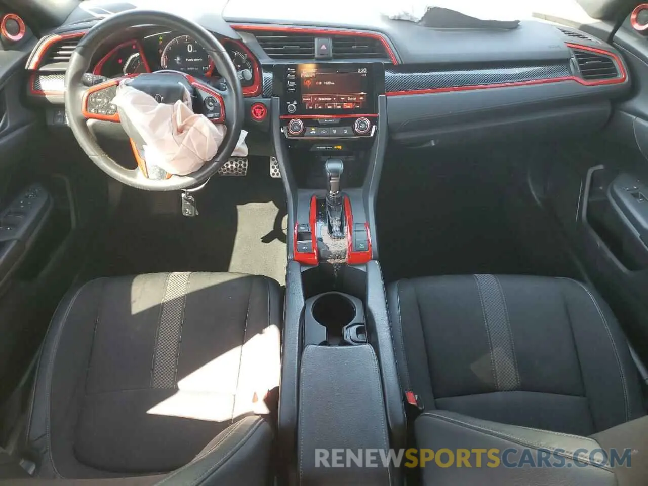 8 fotografías del automóvil dañado SHHFK7H47MU414578 HONDA CIVIC 2021
