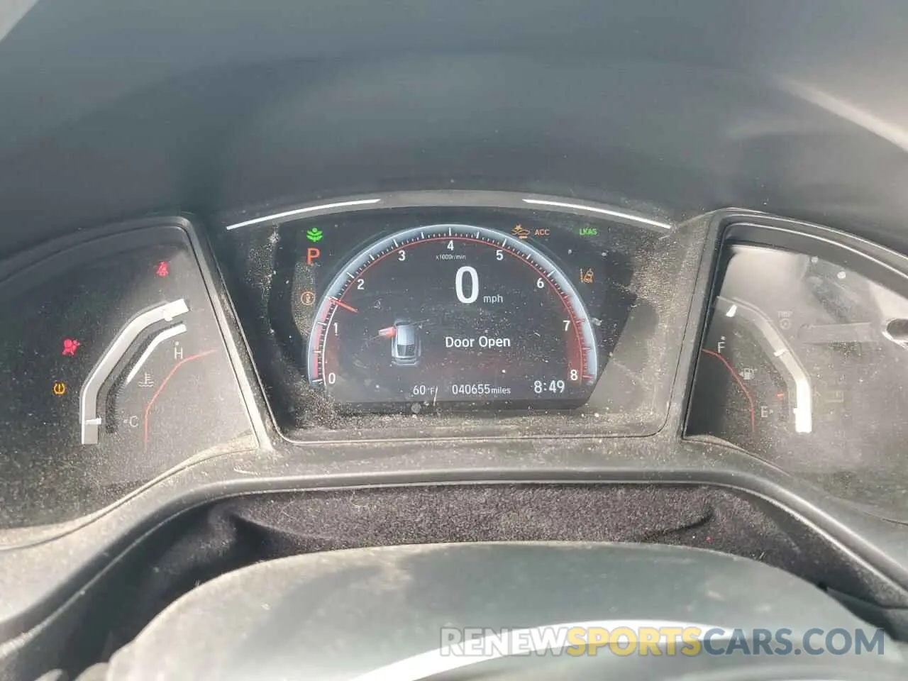 9 fotografías del automóvil dañado SHHFK7H47MU421319 HONDA CIVIC 2021