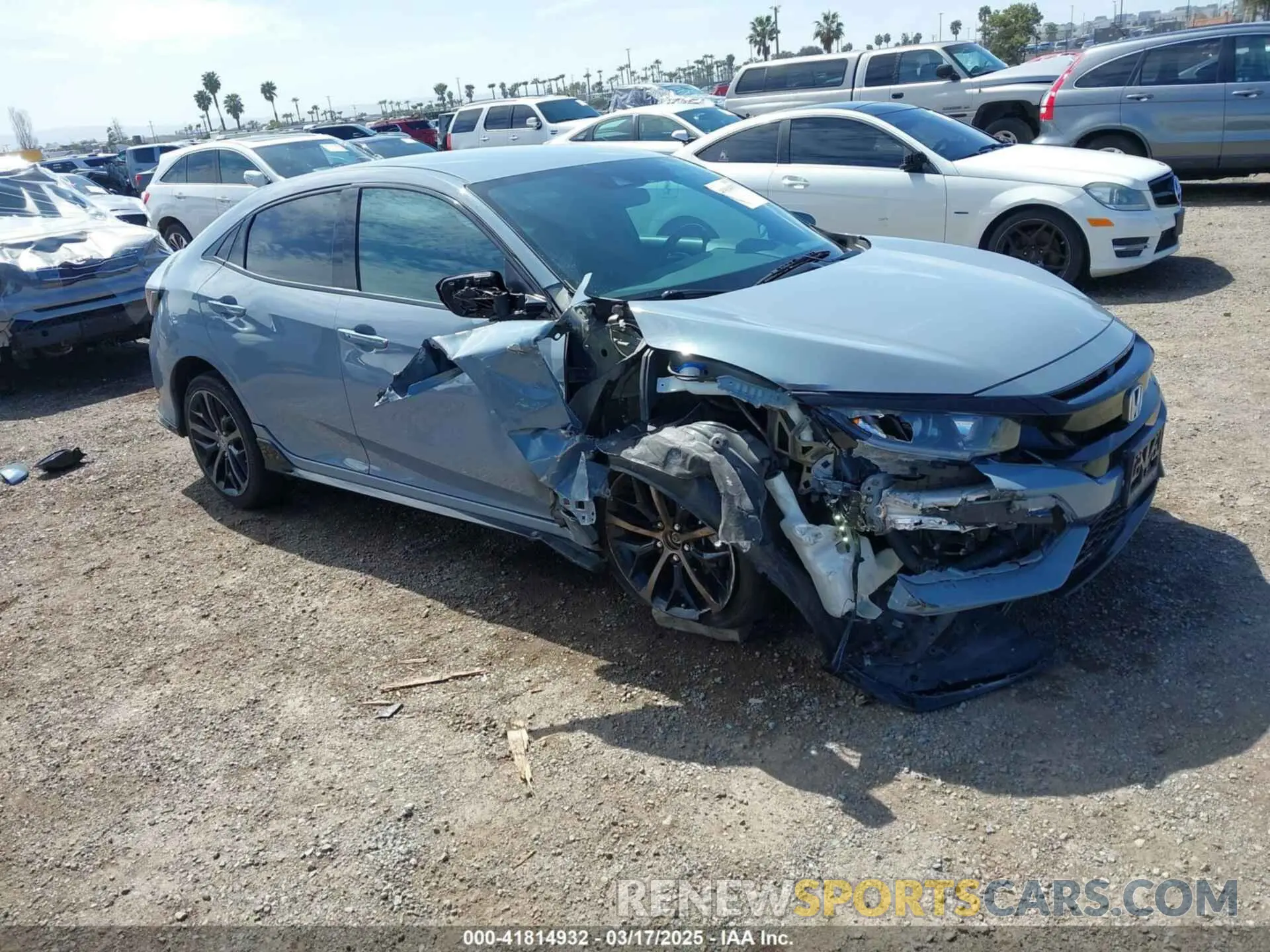 1 fotografías del automóvil dañado SHHFK7H48MU400947 HONDA CIVIC 2021