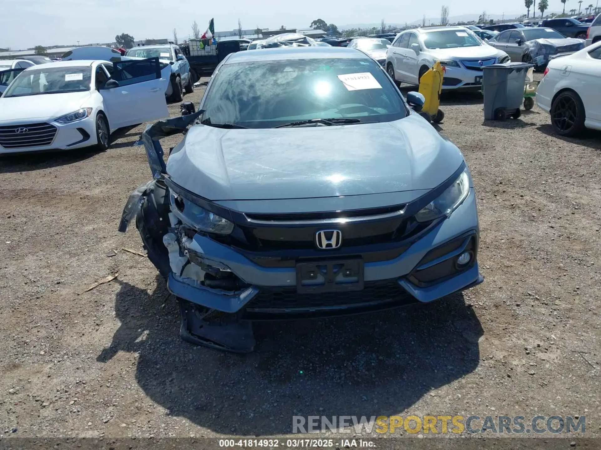 13 fotografías del automóvil dañado SHHFK7H48MU400947 HONDA CIVIC 2021