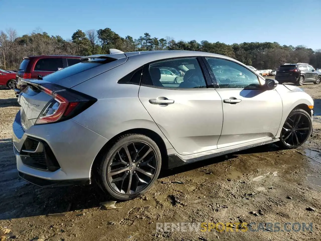 3 fotografías del automóvil dañado SHHFK7H48MU416176 HONDA CIVIC 2021
