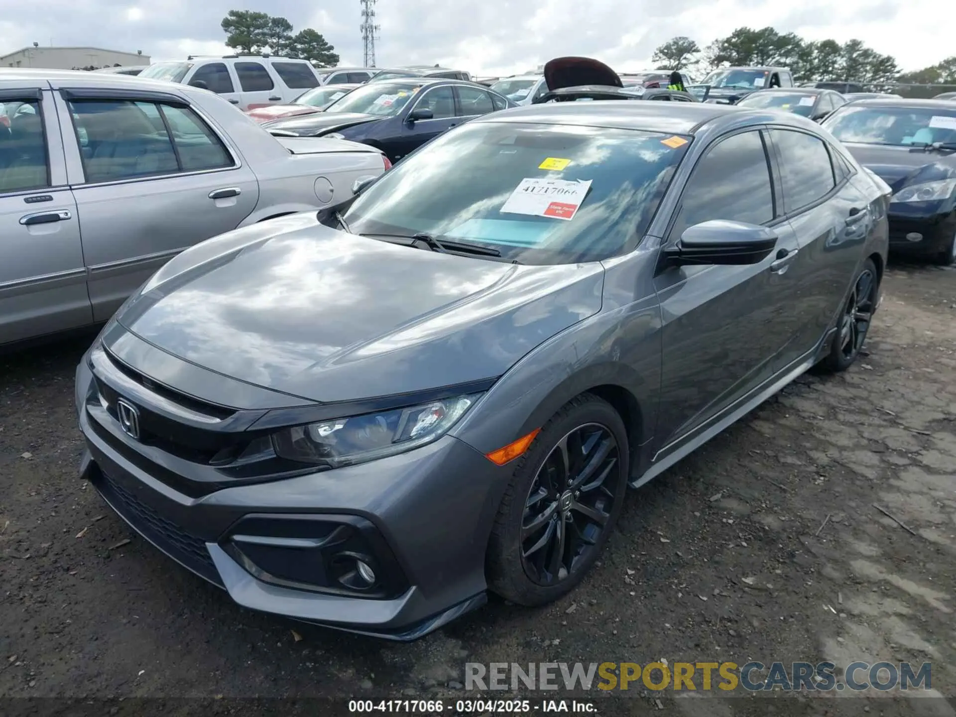 2 fotografías del automóvil dañado SHHFK7H49MU201504 HONDA CIVIC 2021