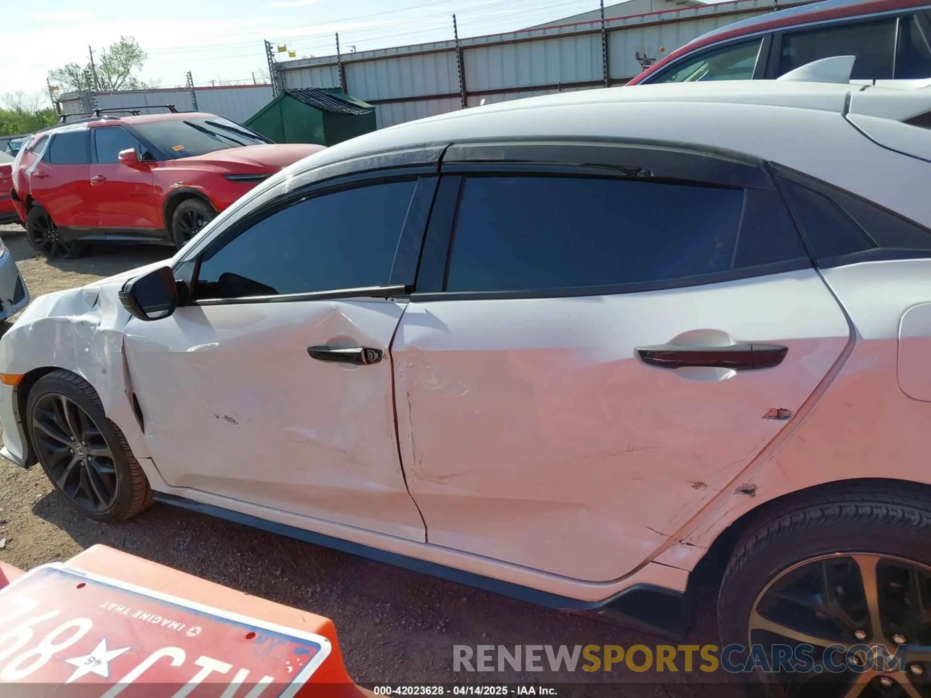 14 fotografías del automóvil dañado SHHFK7H49MU209084 HONDA CIVIC 2021