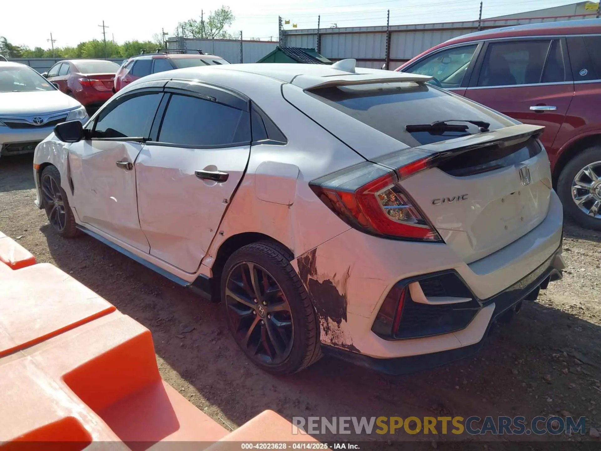 3 fotografías del automóvil dañado SHHFK7H49MU209084 HONDA CIVIC 2021