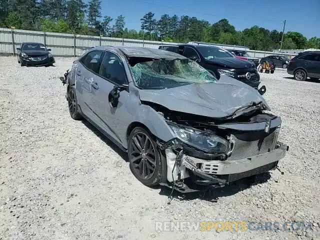 13 fotografías del automóvil dañado SHHFK7H49MU209490 HONDA CIVIC 2021