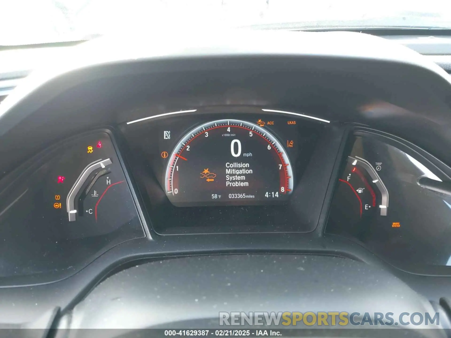 7 fotografías del automóvil dañado SHHFK7H49MU210414 HONDA CIVIC 2021