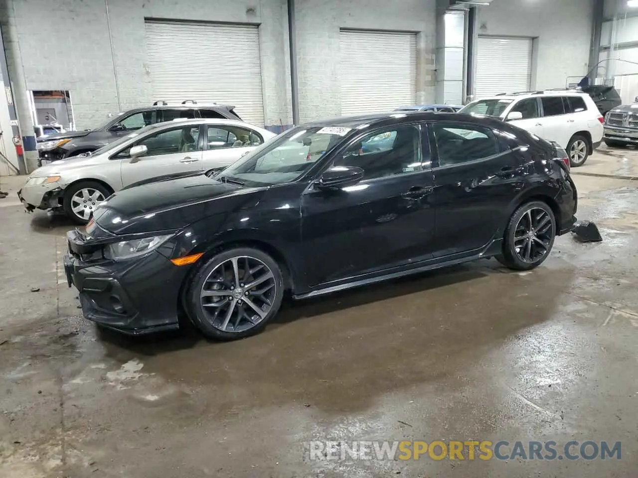 1 fotografías del automóvil dañado SHHFK7H49MU227228 HONDA CIVIC 2021