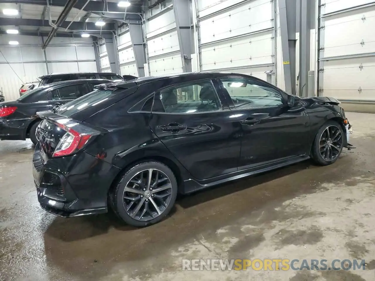 3 fotografías del automóvil dañado SHHFK7H49MU227228 HONDA CIVIC 2021