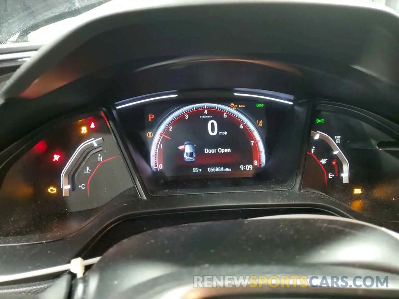 9 fotografías del automóvil dañado SHHFK7H49MU227228 HONDA CIVIC 2021