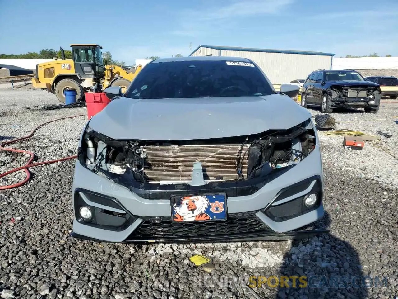 5 fotografías del automóvil dañado SHHFK7H49MU227875 HONDA CIVIC 2021