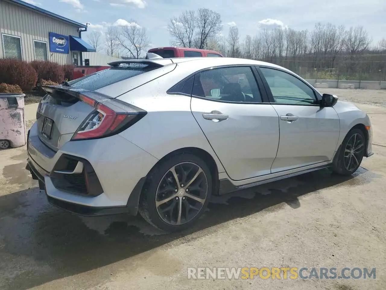 3 fotografías del automóvil dañado SHHFK7H49MU229478 HONDA CIVIC 2021