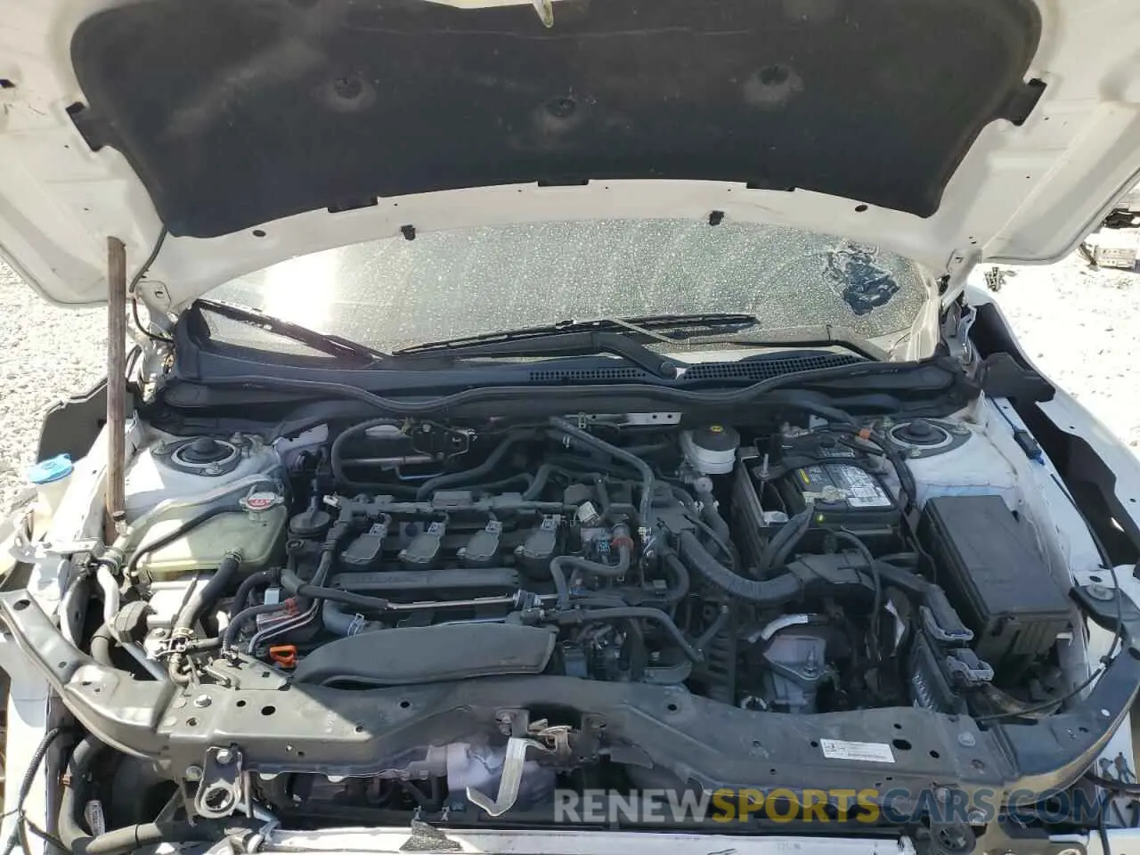 11 fotografías del automóvil dañado SHHFK7H49MU406112 HONDA CIVIC 2021