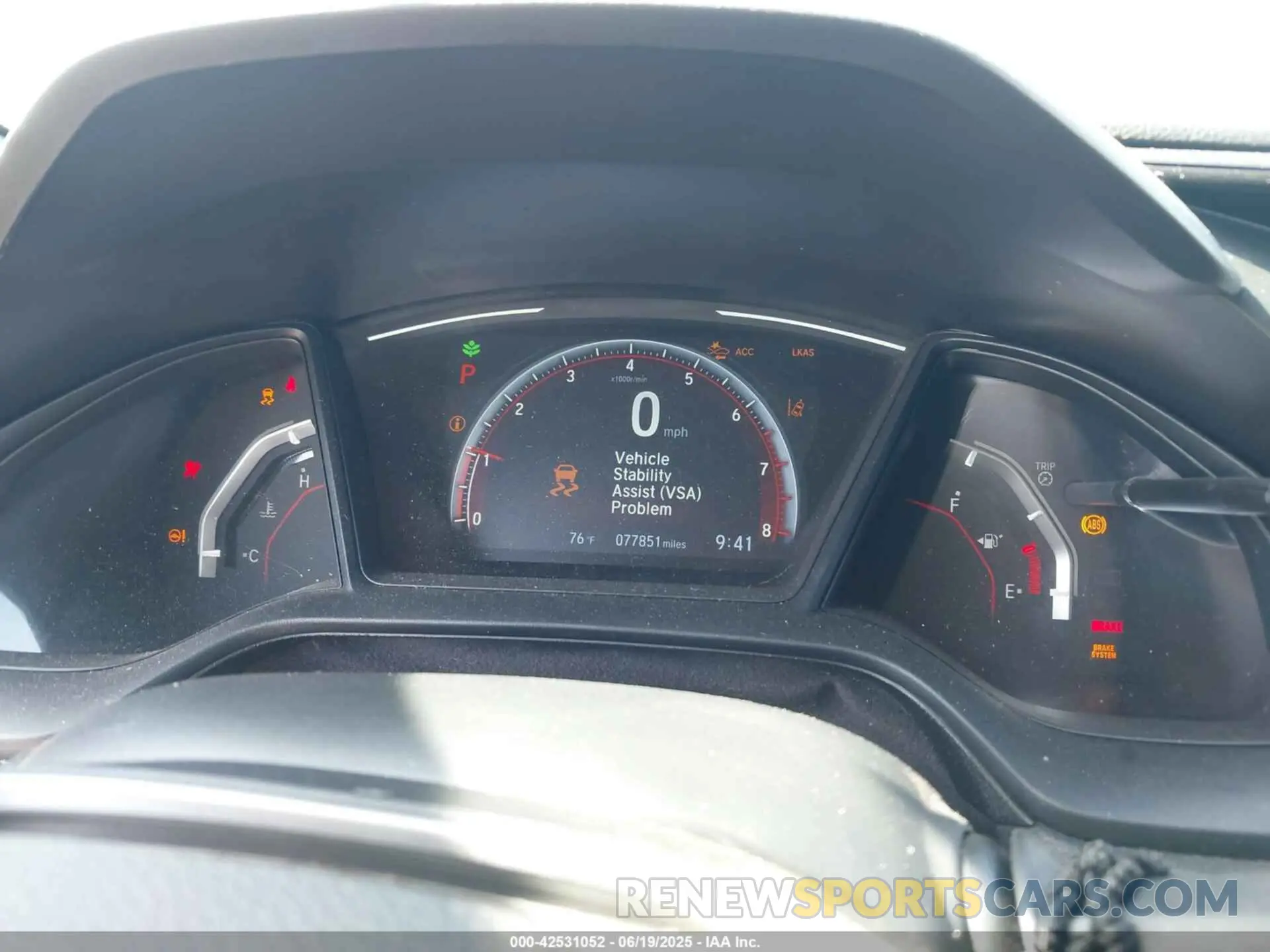 7 fotografías del automóvil dañado SHHFK7H49MU409706 HONDA CIVIC 2021