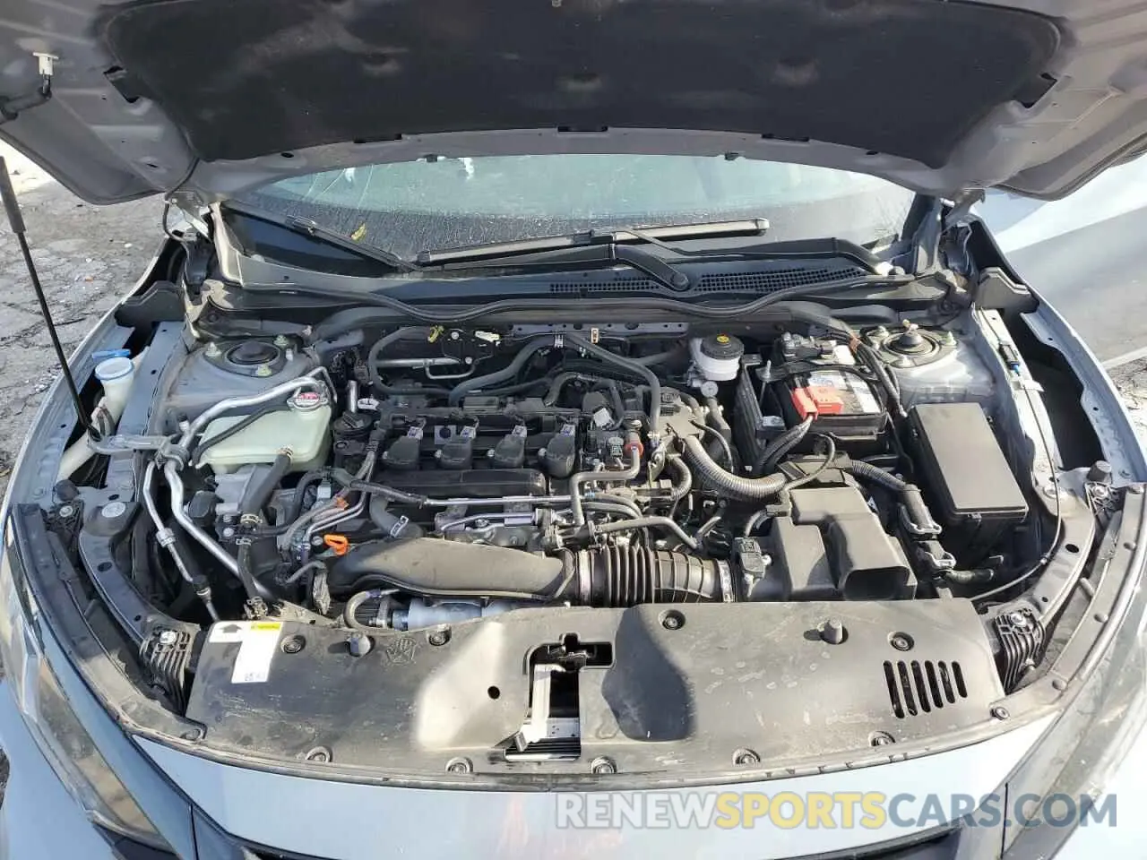 11 fotografías del automóvil dañado SHHFK7H49MU411147 HONDA CIVIC 2021