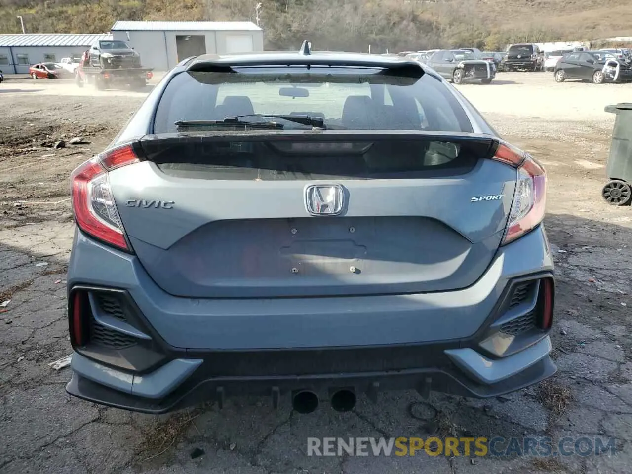6 fotografías del automóvil dañado SHHFK7H49MU411147 HONDA CIVIC 2021