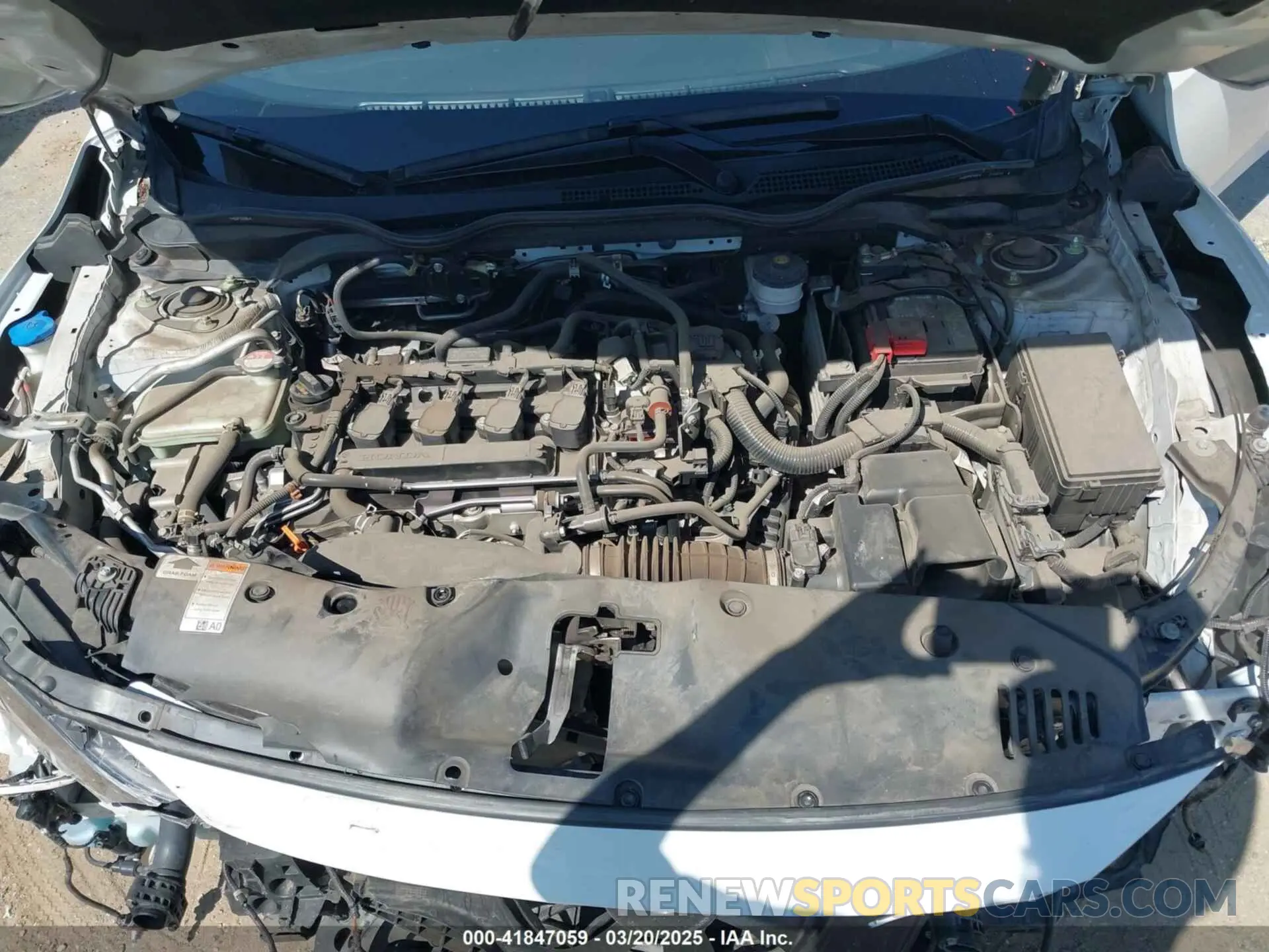 10 fotografías del automóvil dañado SHHFK7H49MU423962 HONDA CIVIC 2021