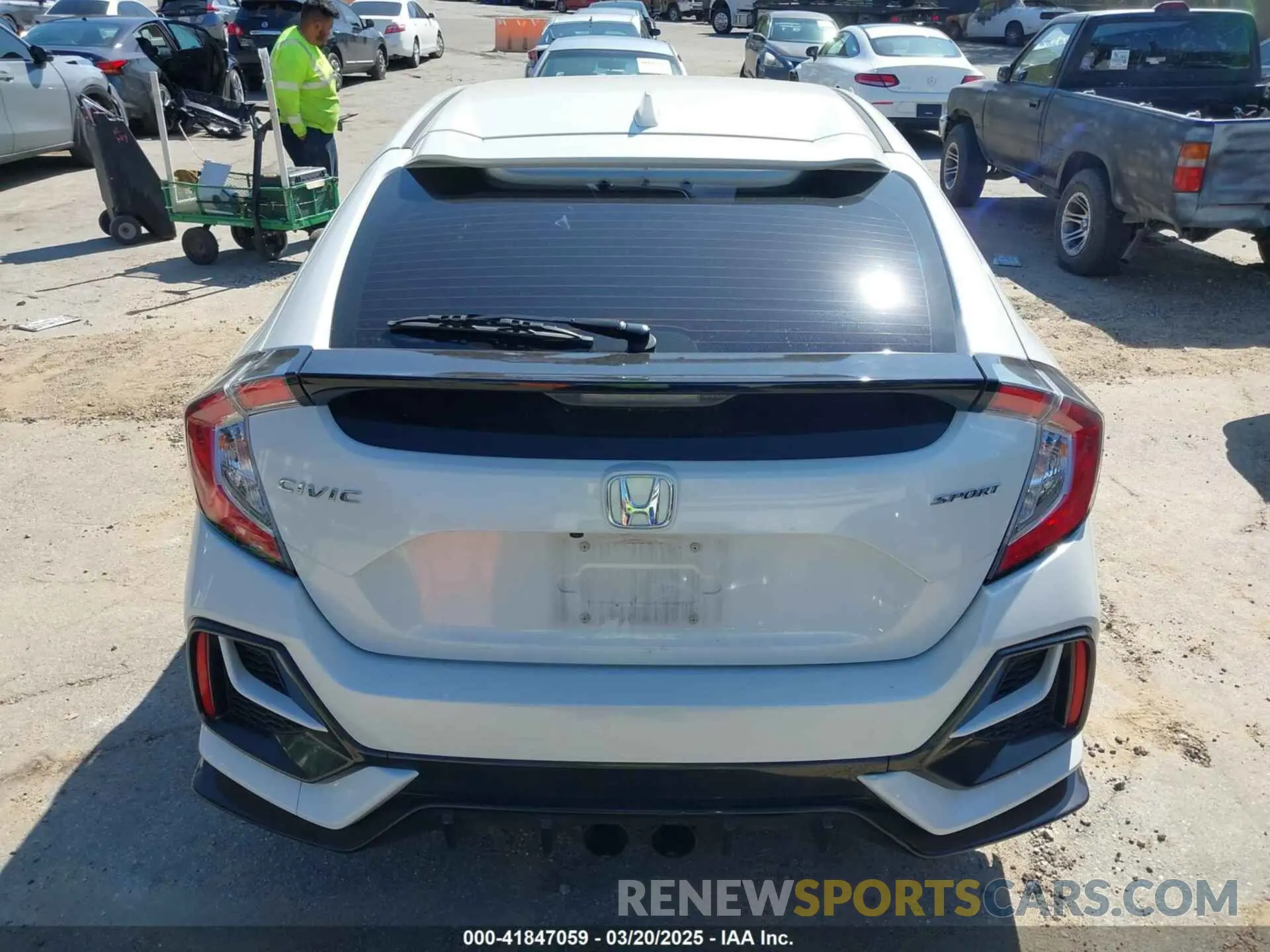 16 fotografías del automóvil dañado SHHFK7H49MU423962 HONDA CIVIC 2021
