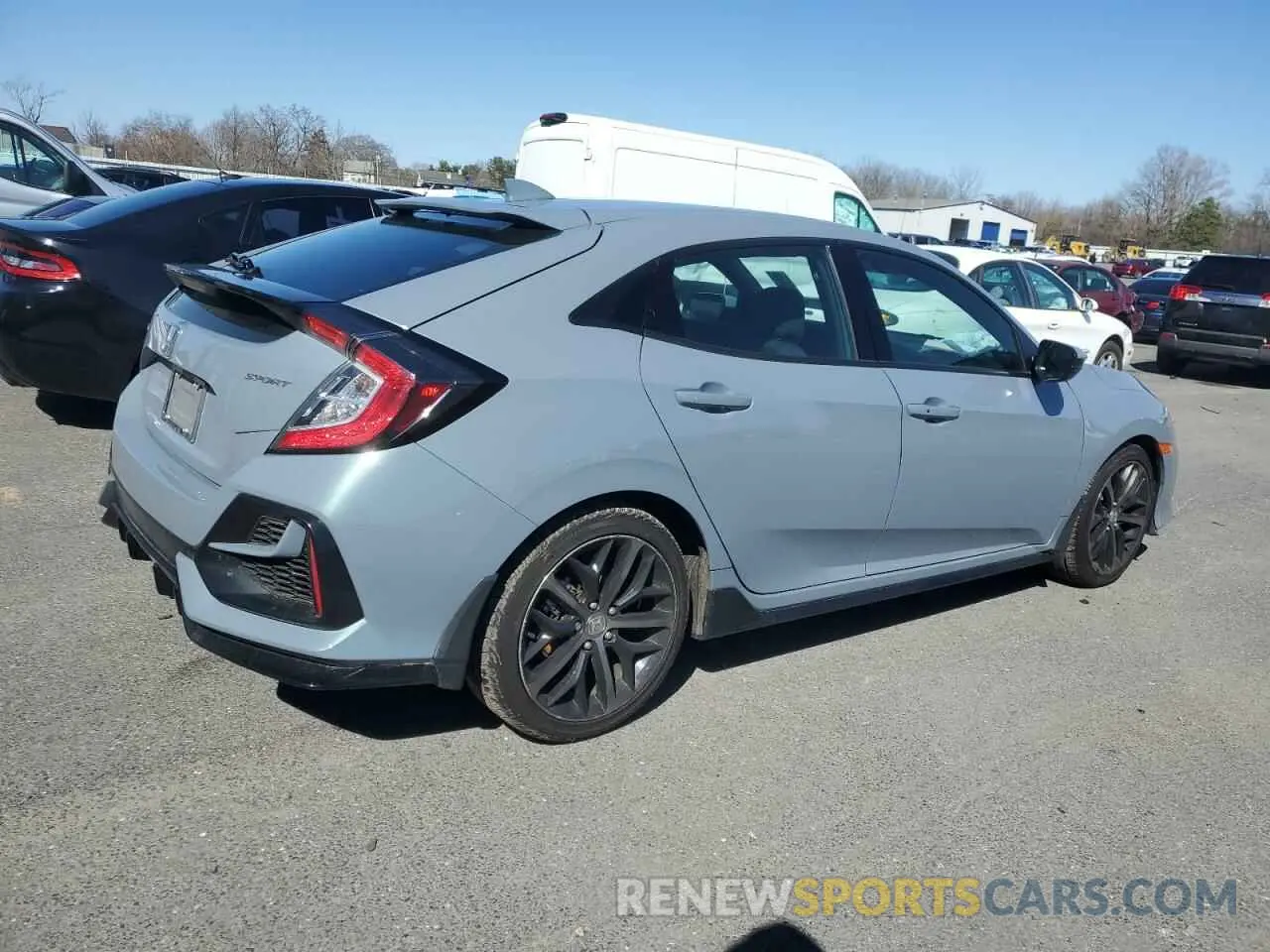3 fotografías del automóvil dañado SHHFK7H49MU425808 HONDA CIVIC 2021