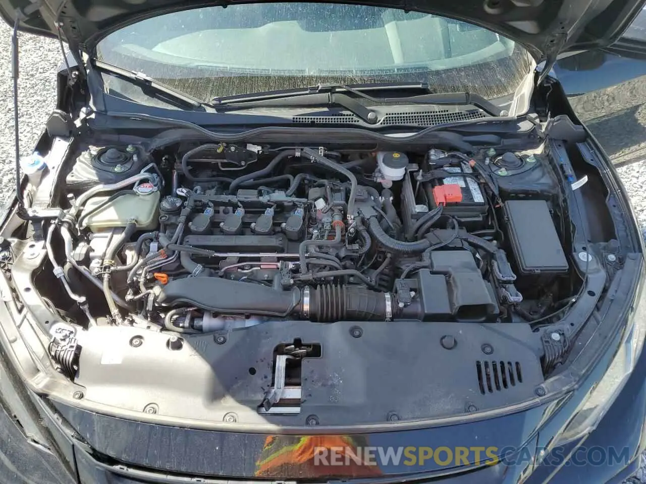 11 fotografías del automóvil dañado SHHFK7H4XMU220823 HONDA CIVIC 2021