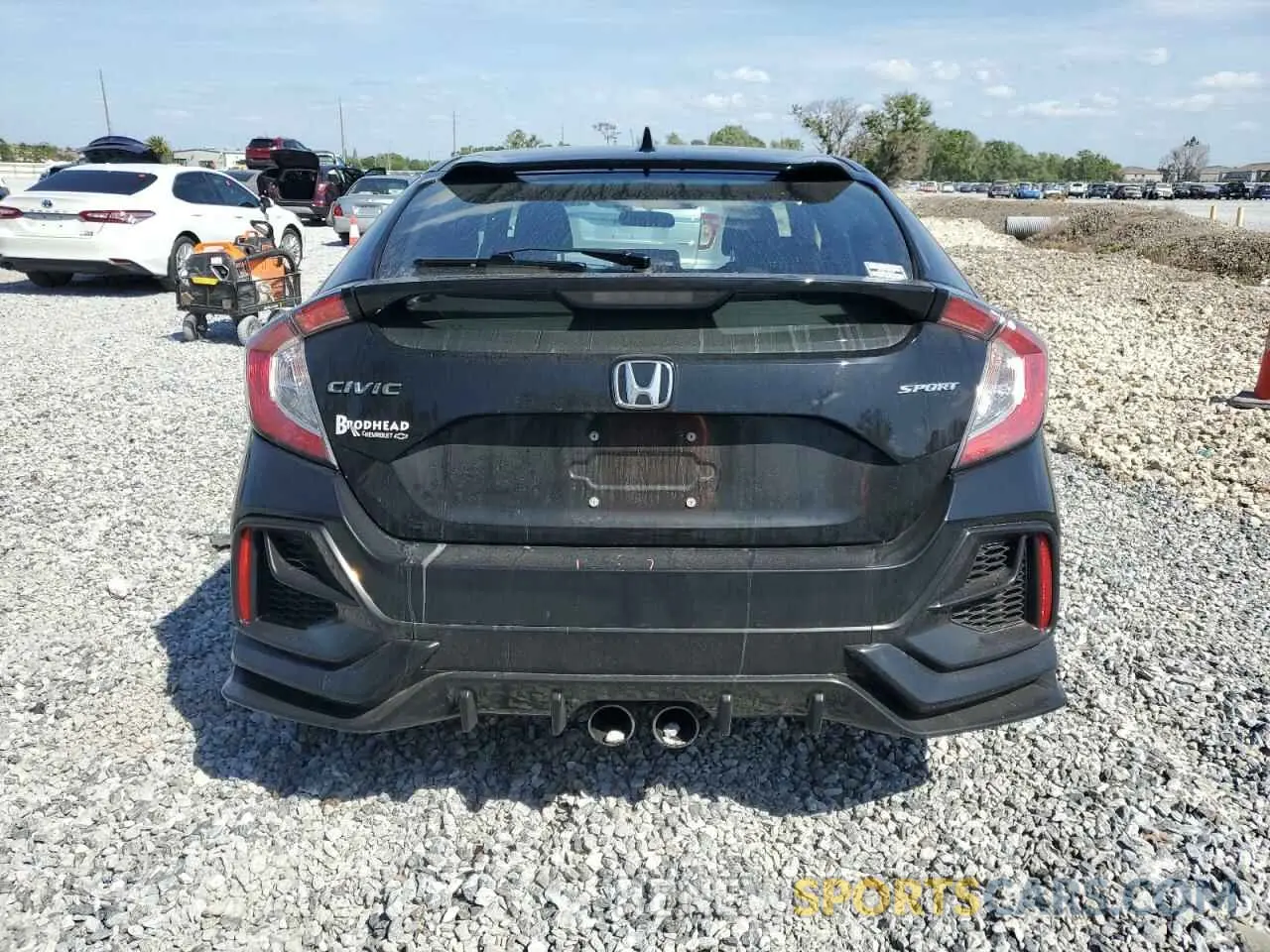 6 fotografías del automóvil dañado SHHFK7H4XMU220823 HONDA CIVIC 2021