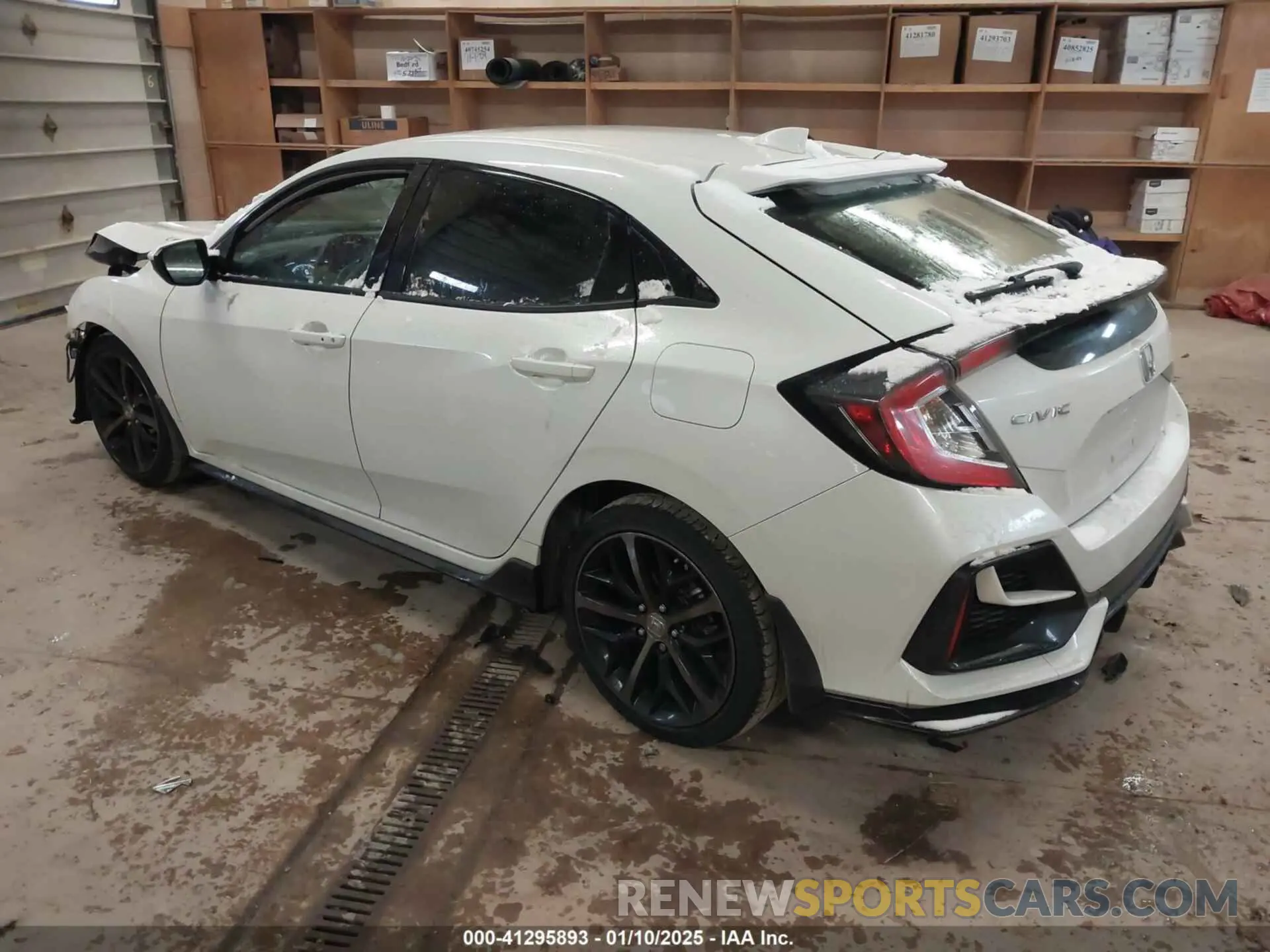 3 fotografías del automóvil dañado SHHFK7H4XMU227920 HONDA CIVIC 2021