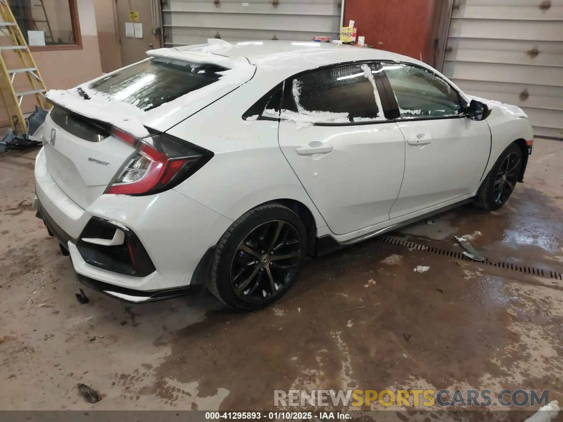 4 fotografías del automóvil dañado SHHFK7H4XMU227920 HONDA CIVIC 2021