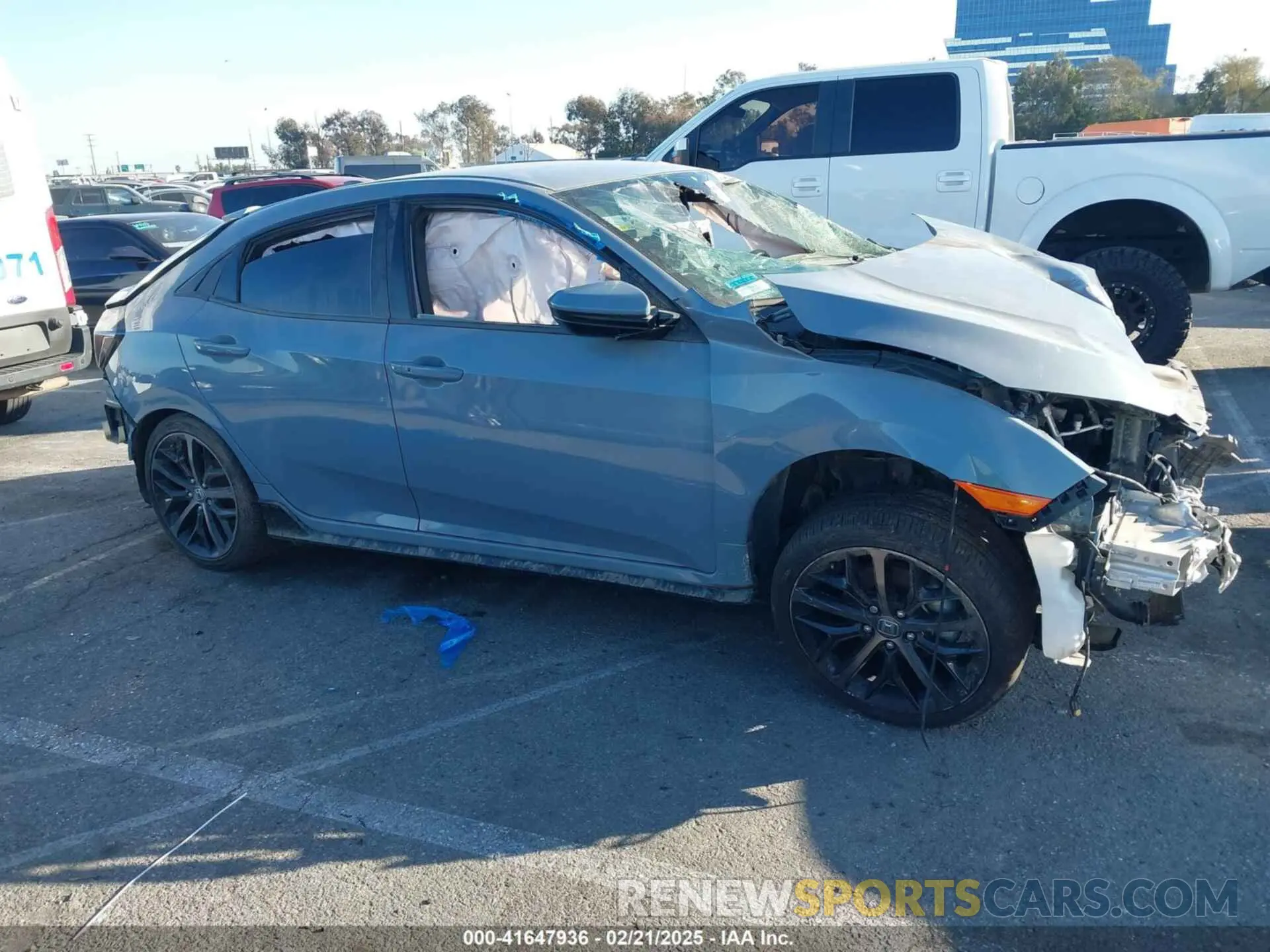 13 fotografías del automóvil dañado SHHFK7H4XMU407169 HONDA CIVIC 2021