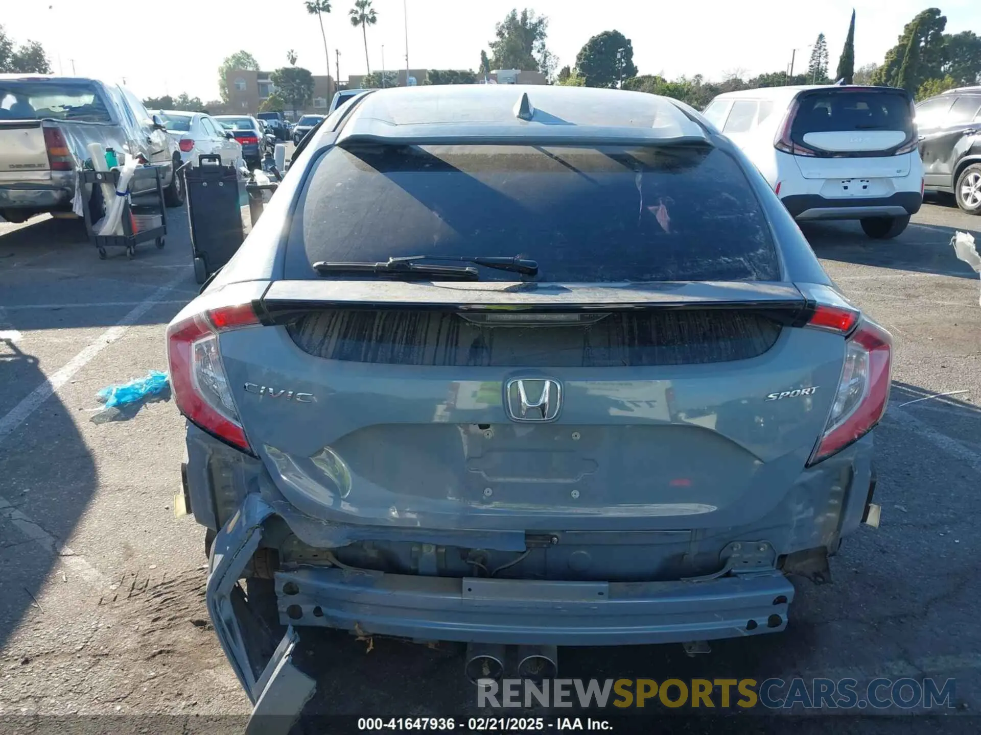 16 fotografías del automóvil dañado SHHFK7H4XMU407169 HONDA CIVIC 2021