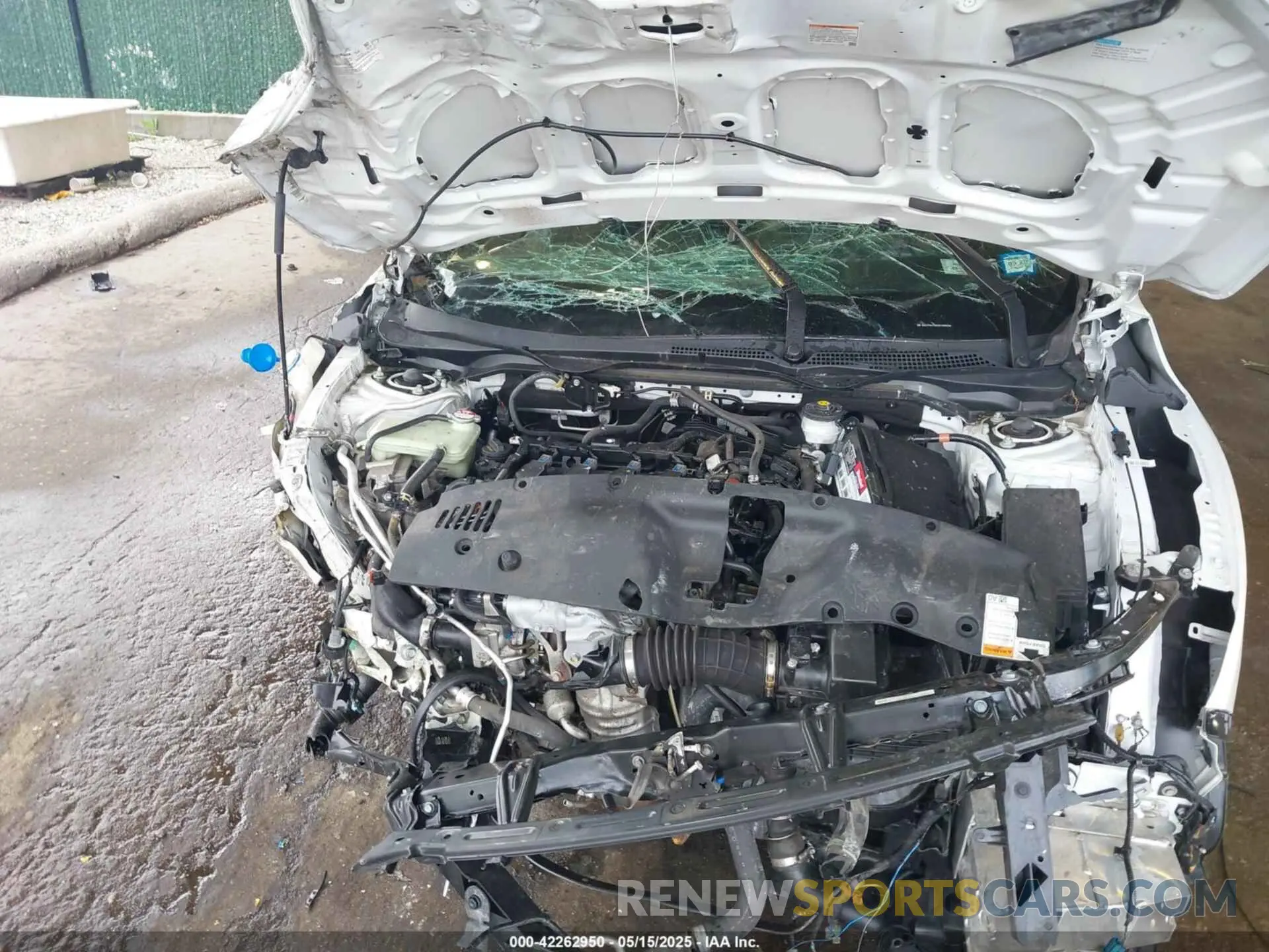 10 fotografías del automóvil dañado SHHFK7H4XMU409536 HONDA CIVIC 2021