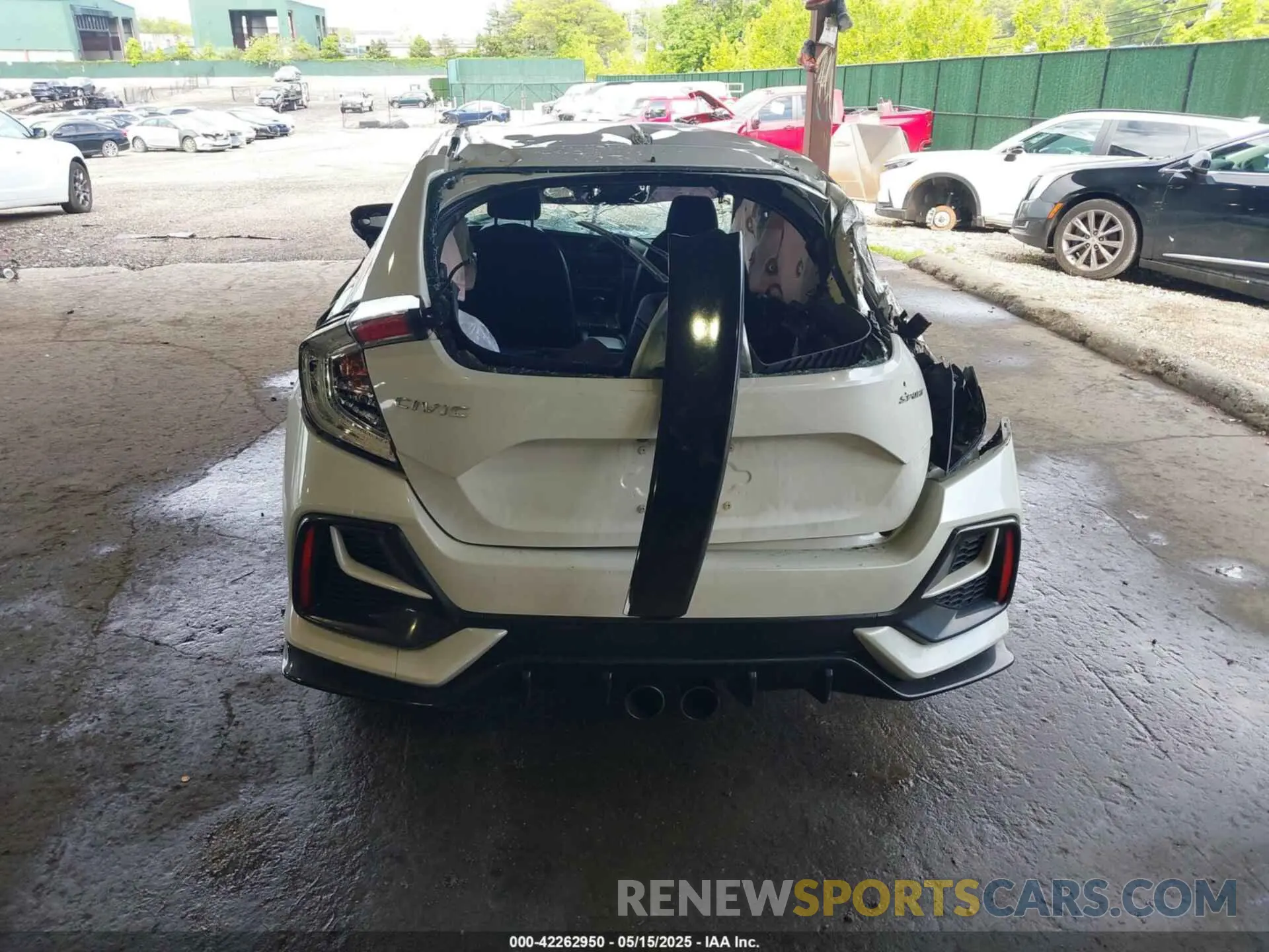 16 fotografías del automóvil dañado SHHFK7H4XMU409536 HONDA CIVIC 2021