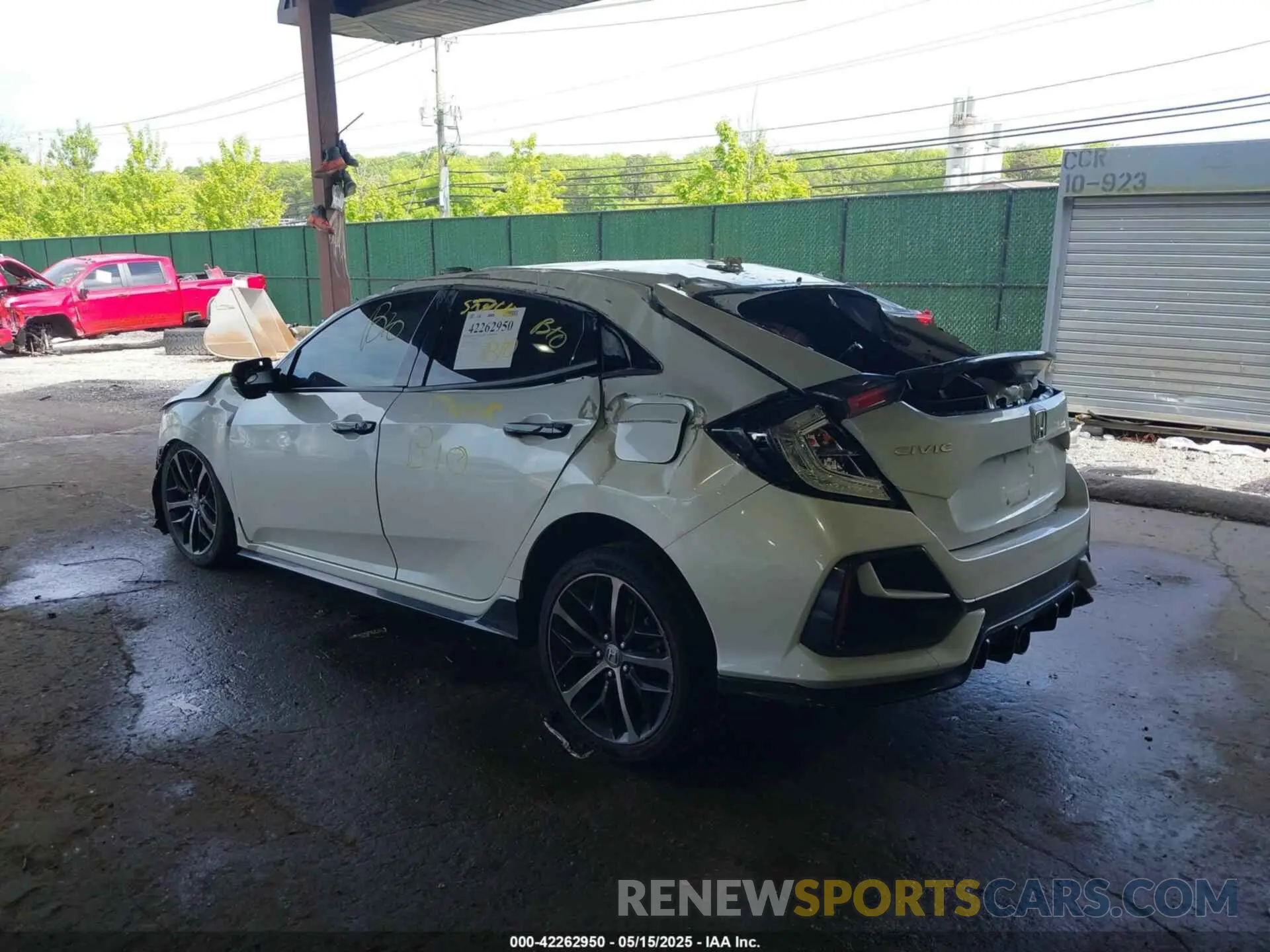 3 fotografías del automóvil dañado SHHFK7H4XMU409536 HONDA CIVIC 2021