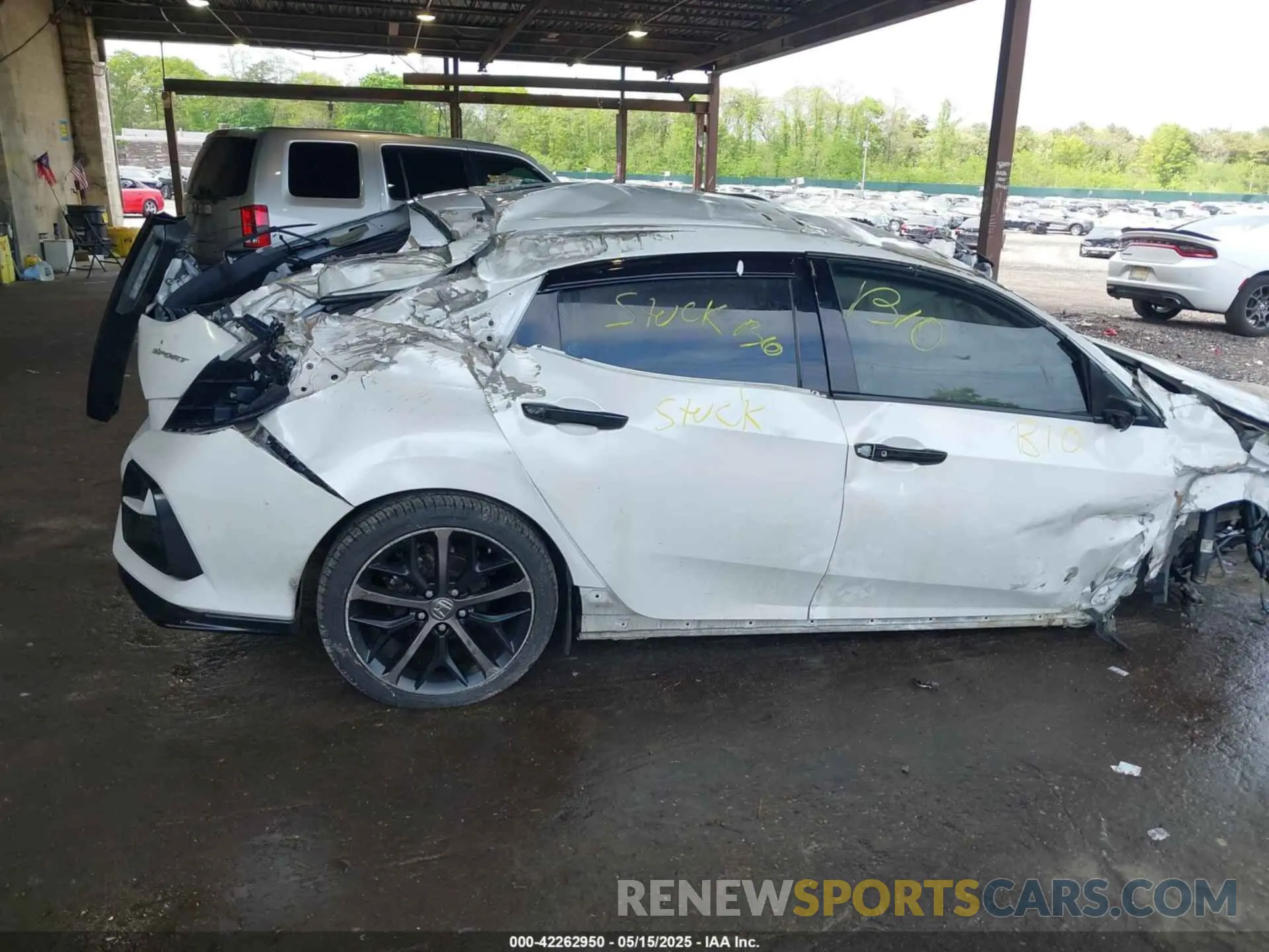 8 fotografías del automóvil dañado SHHFK7H4XMU409536 HONDA CIVIC 2021