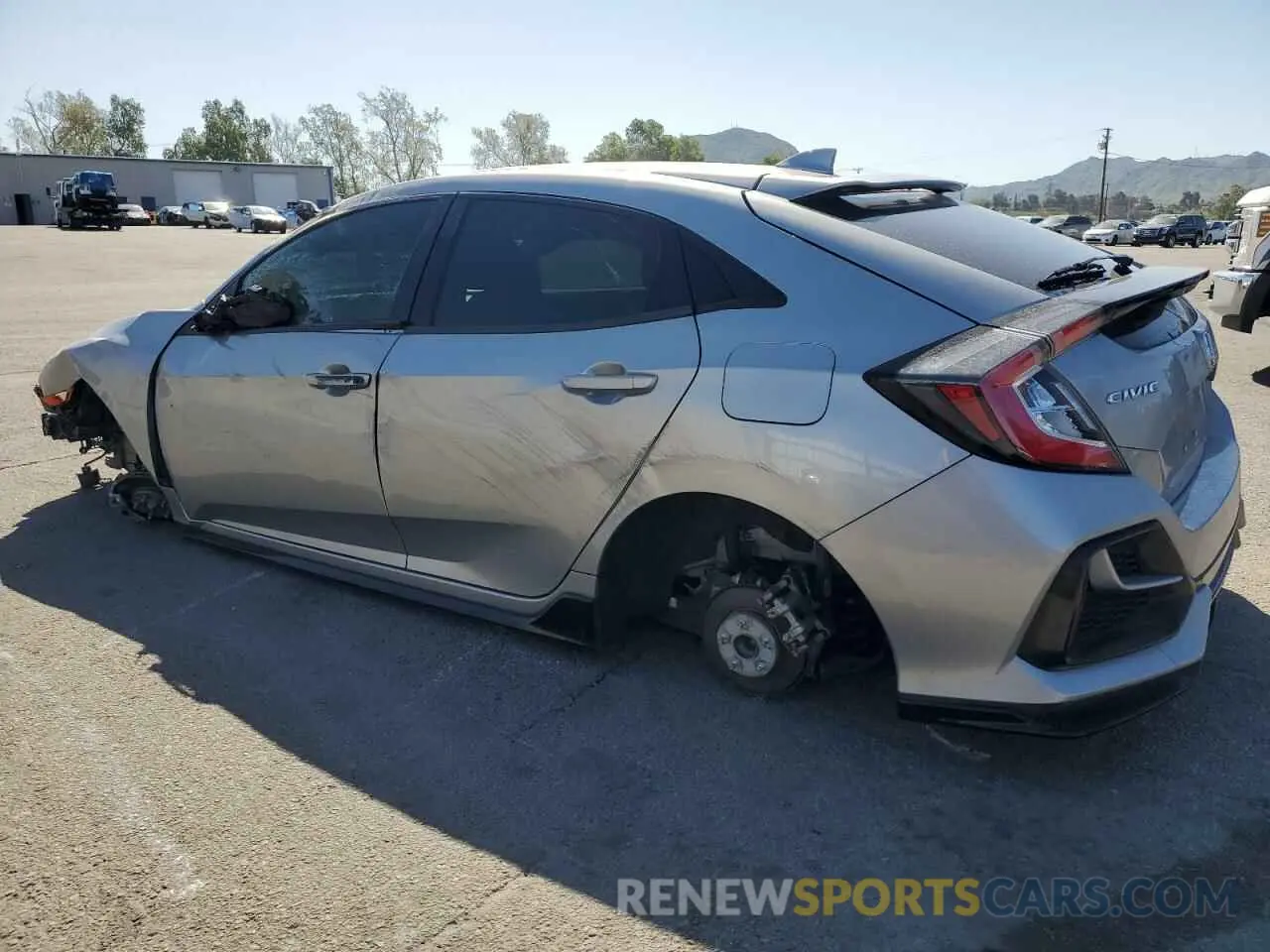2 fotografías del automóvil dañado SHHFK7H4XMU415935 HONDA CIVIC 2021