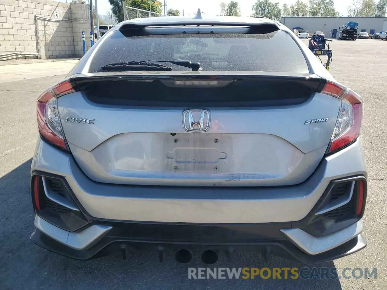 6 fotografías del automóvil dañado SHHFK7H4XMU415935 HONDA CIVIC 2021