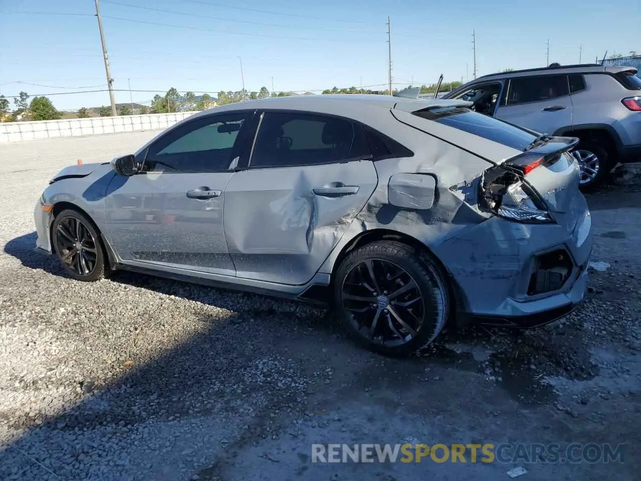 2 fotografías del automóvil dañado SHHFK7H4XMU425171 HONDA CIVIC 2021