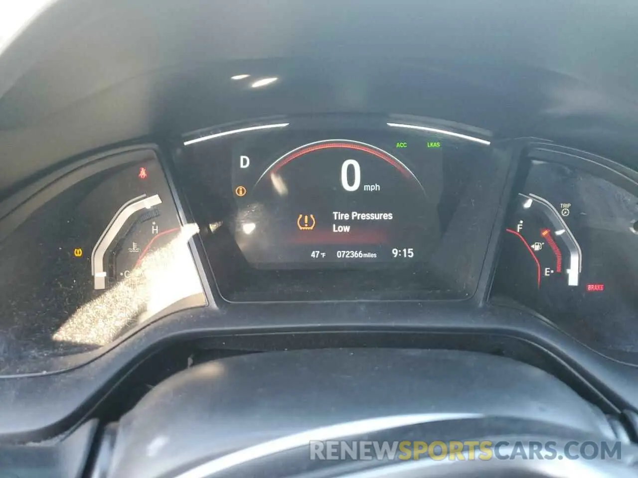 9 fotografías del automóvil dañado SHHFK7H4XMU425171 HONDA CIVIC 2021