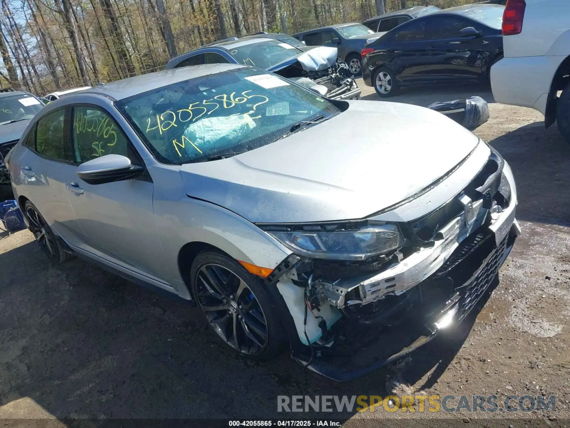 1 fotografías del automóvil dañado SHHFK7H4XMU425980 HONDA CIVIC 2021