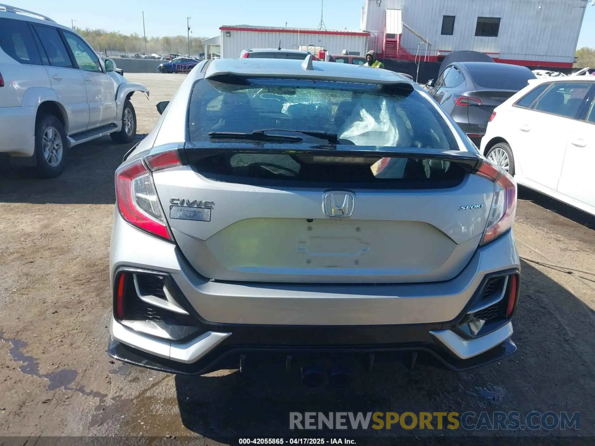 15 fotografías del automóvil dañado SHHFK7H4XMU425980 HONDA CIVIC 2021