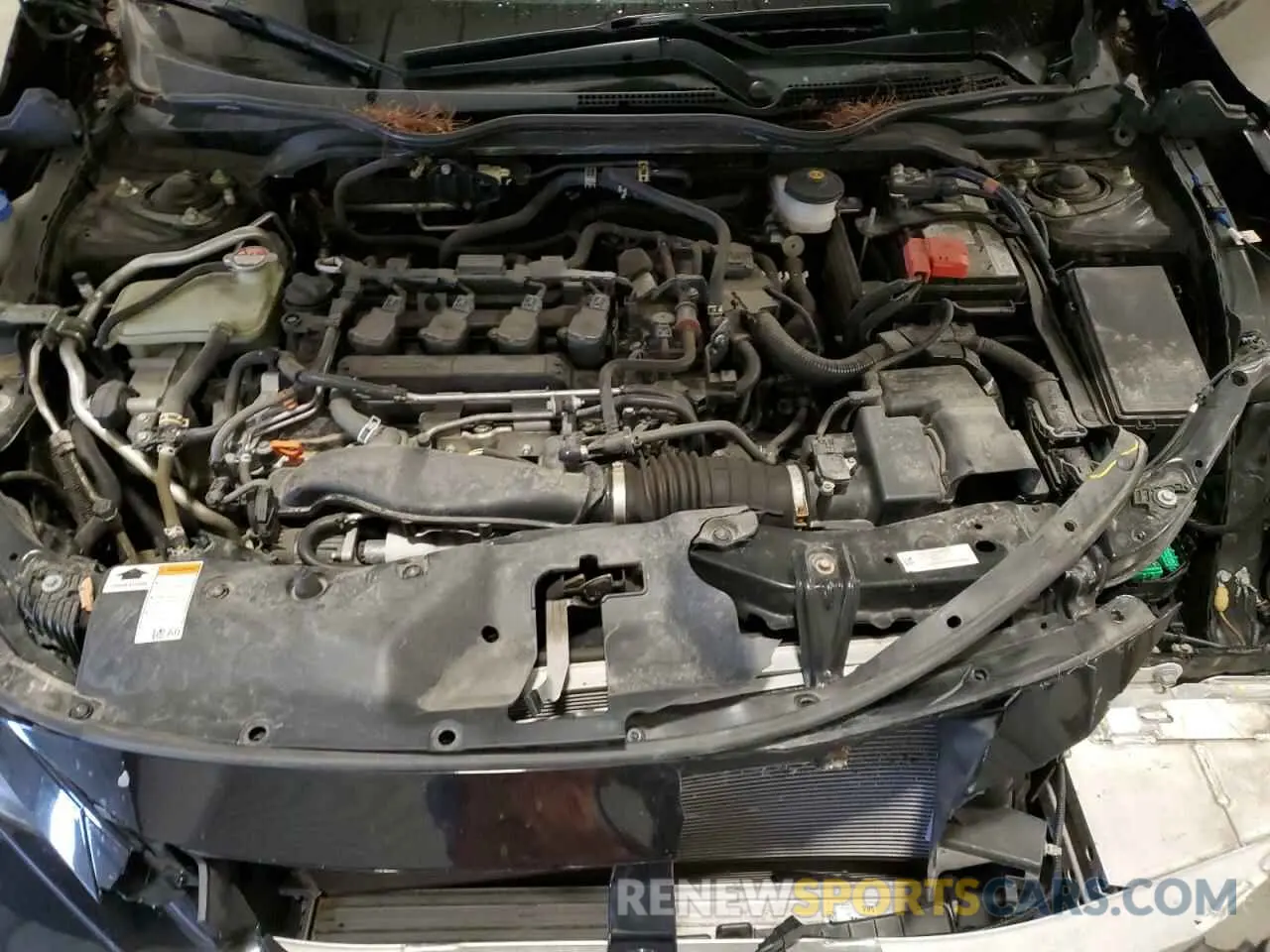11 fotografías del automóvil dañado SHHFK7H60MU200579 HONDA CIVIC 2021