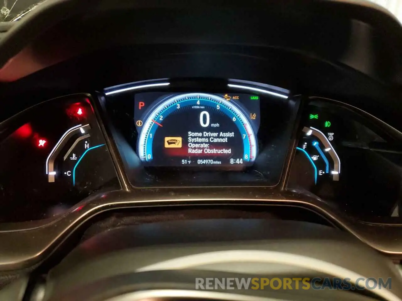 9 fotografías del automóvil dañado SHHFK7H60MU200579 HONDA CIVIC 2021