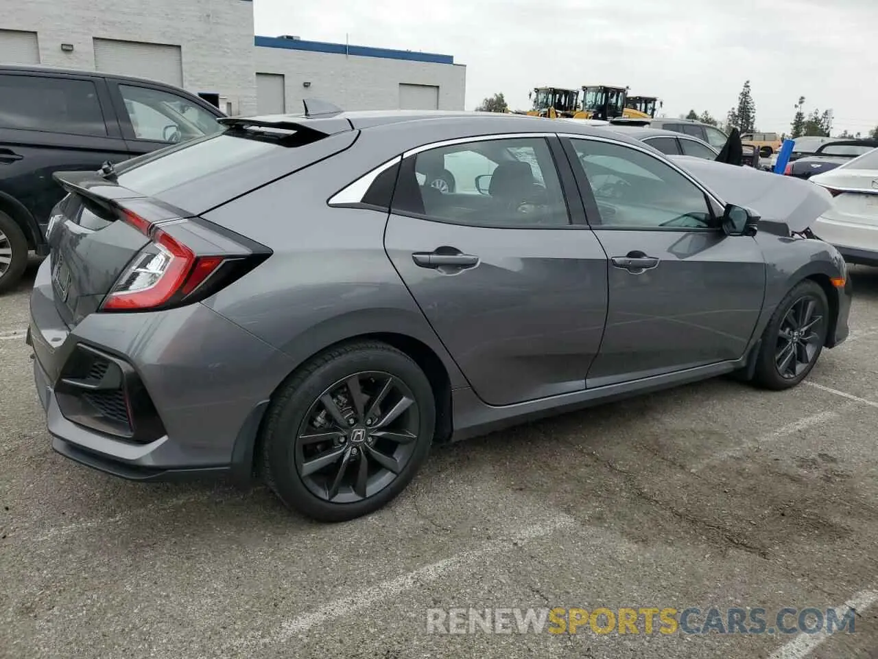 3 fotografías del automóvil dañado SHHFK7H60MU409398 HONDA CIVIC 2021