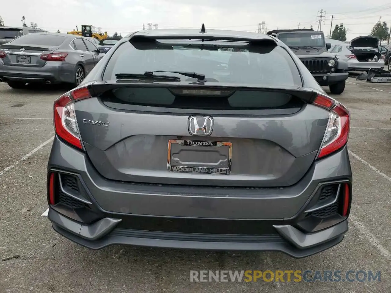 6 fotografías del automóvil dañado SHHFK7H60MU409398 HONDA CIVIC 2021