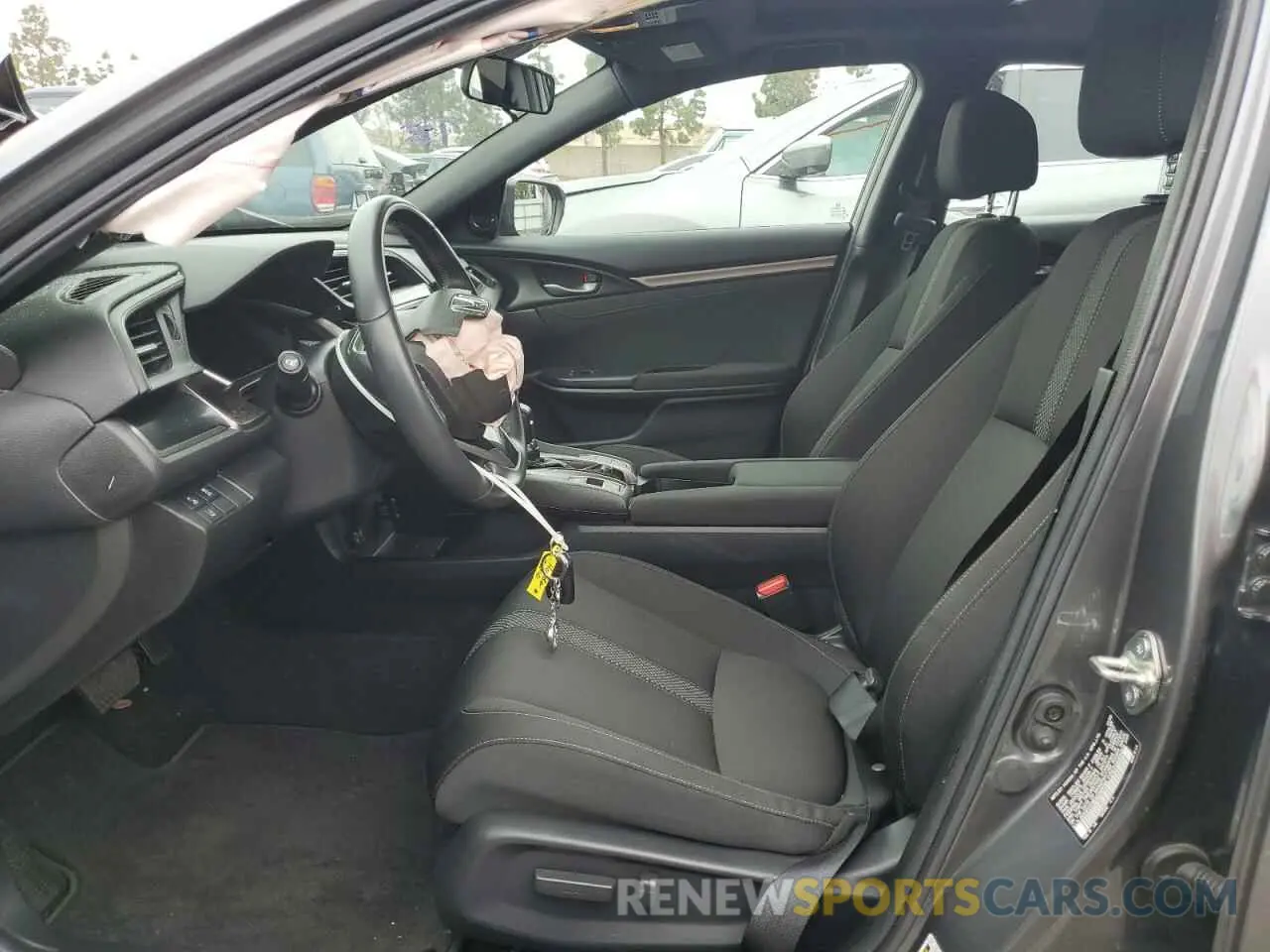 7 fotografías del automóvil dañado SHHFK7H60MU409398 HONDA CIVIC 2021