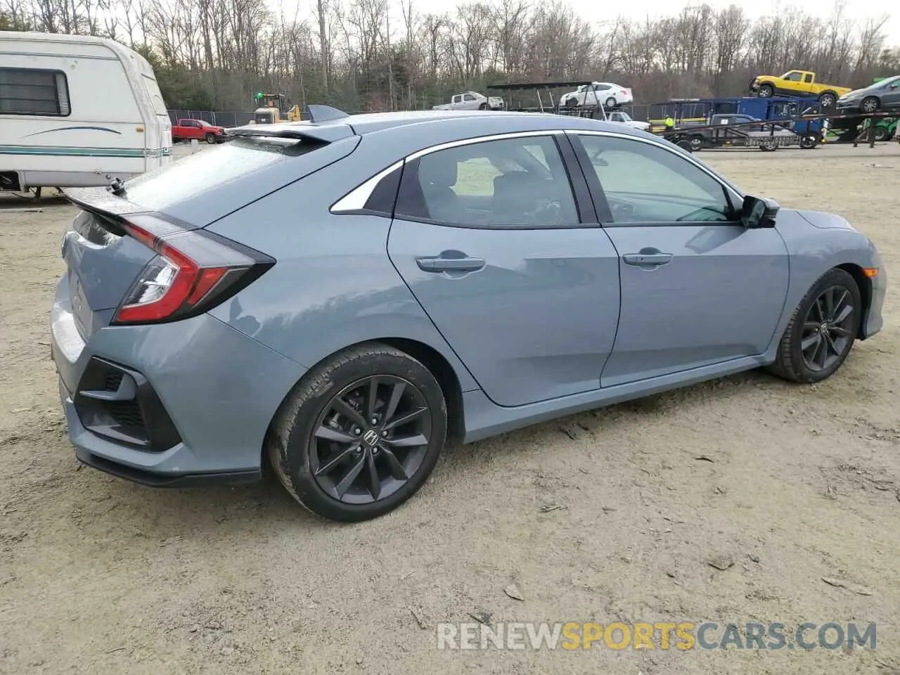 3 fotografías del automóvil dañado SHHFK7H61MU220615 HONDA CIVIC 2021