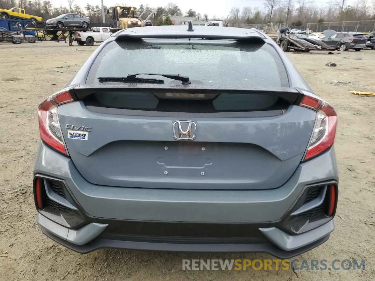 6 fotografías del automóvil dañado SHHFK7H61MU220615 HONDA CIVIC 2021