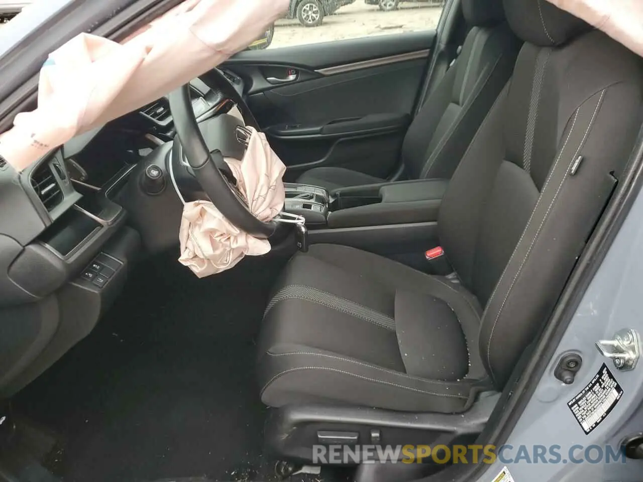 7 fotografías del automóvil dañado SHHFK7H61MU220615 HONDA CIVIC 2021
