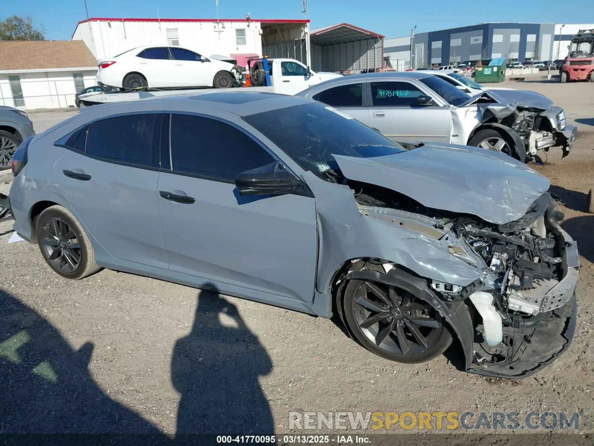 13 fotografías del automóvil dañado SHHFK7H61MU228391 HONDA CIVIC 2021
