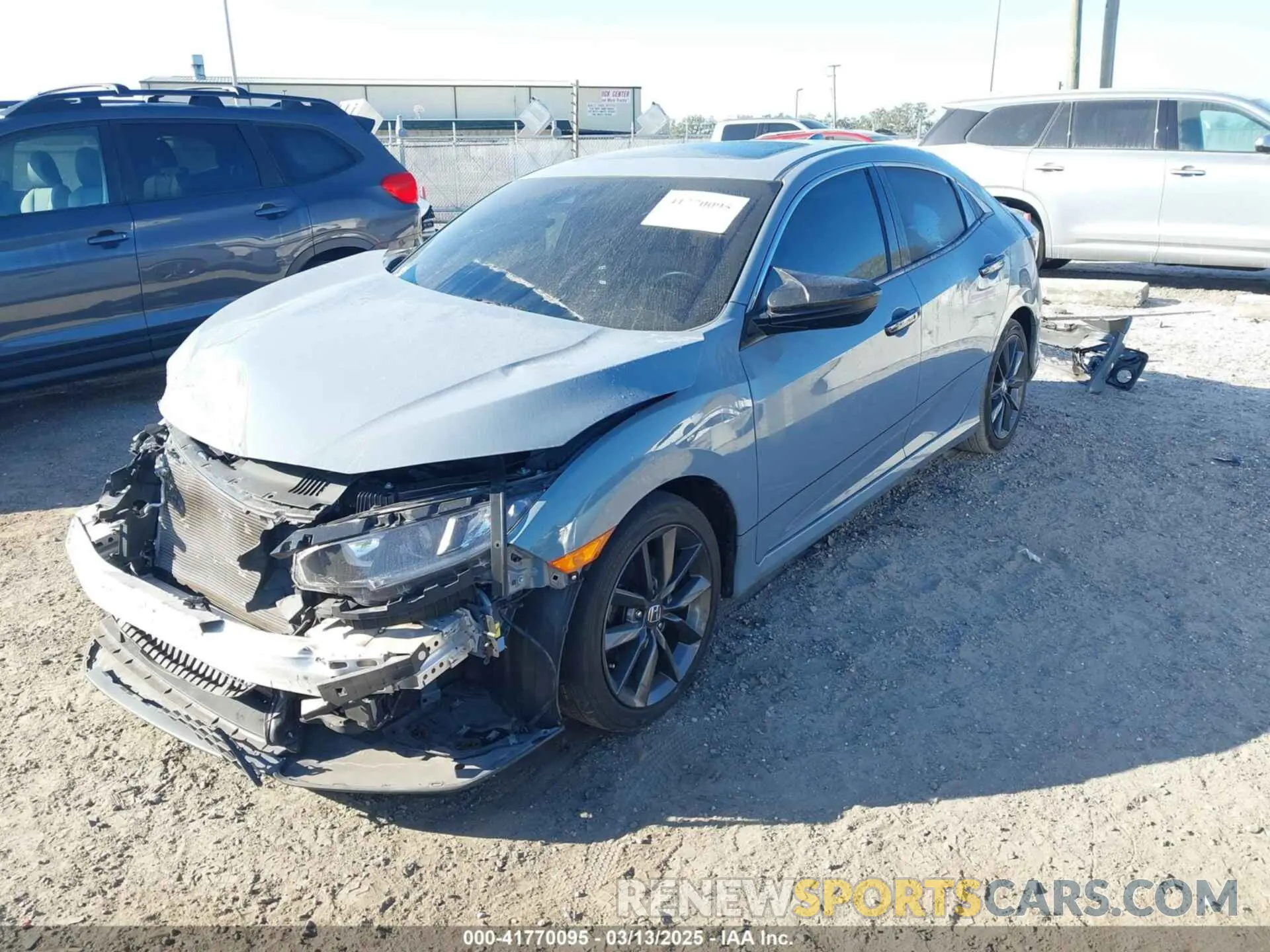 2 fotografías del automóvil dañado SHHFK7H61MU228391 HONDA CIVIC 2021
