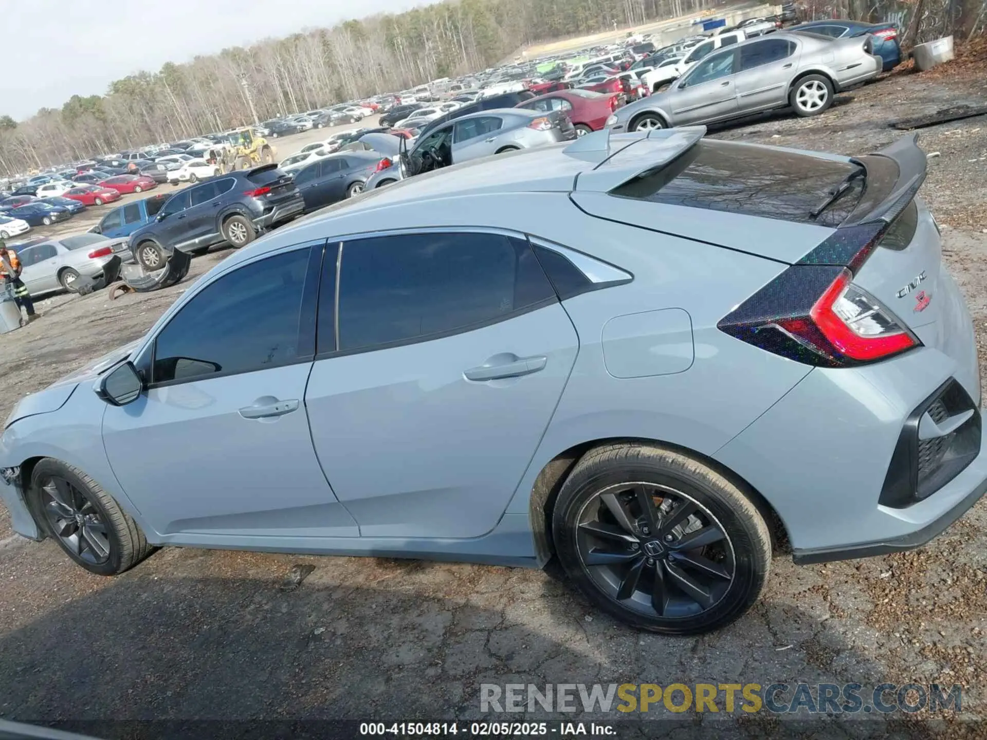 14 fotografías del automóvil dañado SHHFK7H61MU231047 HONDA CIVIC 2021